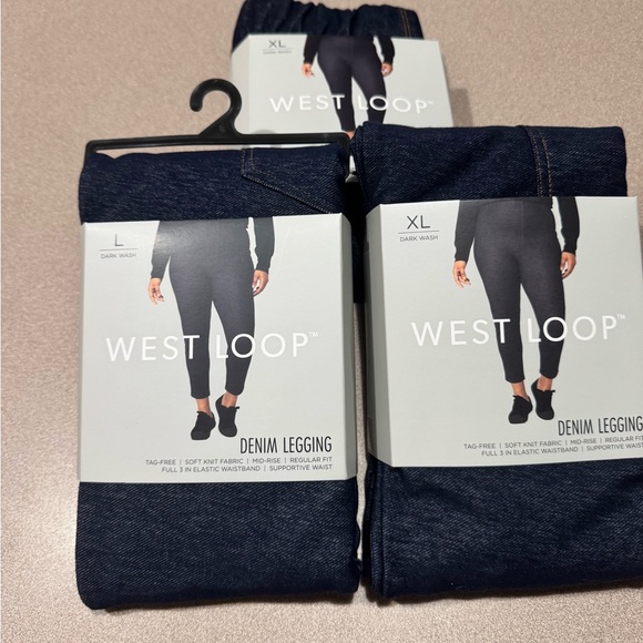 NWT West Loop Denim Legging - Picture 1 of 3